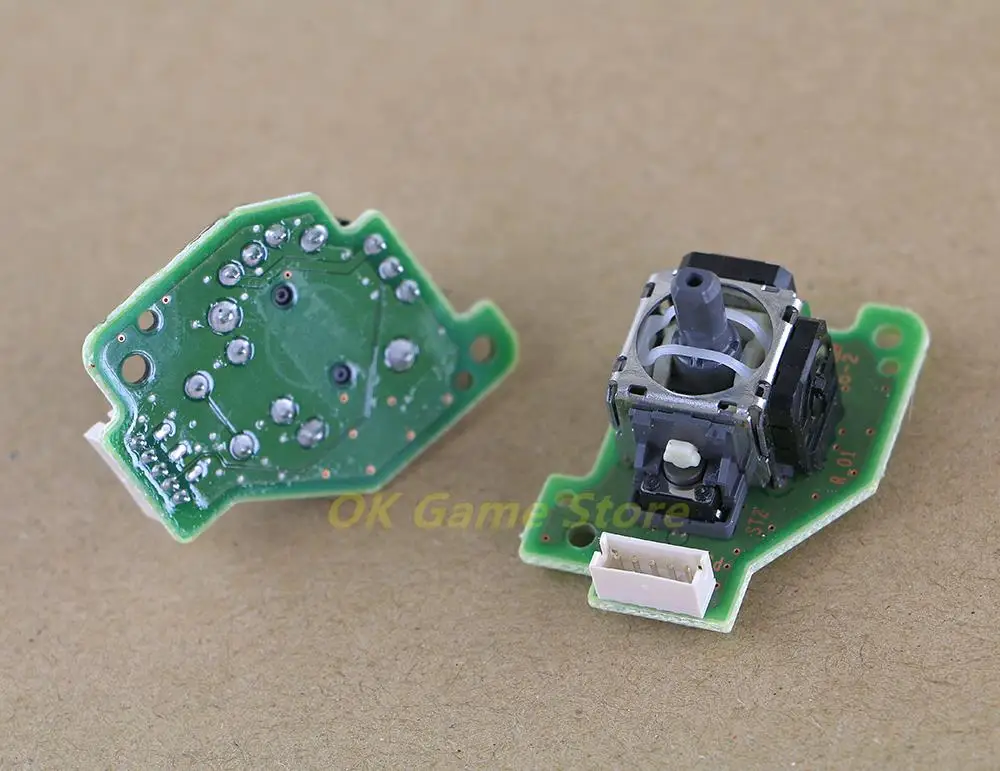 10 Uds Original izquierda derecha 3D palo analógico Joystick PCB placa para WiiU GamePad para Wii U WIIU GamePad controlador - imagen 5