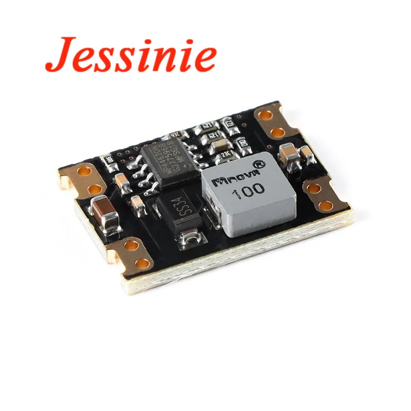 DC-DC-módulo de fuente de alimentación Buck, convertidor de alta potencia, 5,5 V-36V, entrada a 3,3 V, 5V, 12V, salida 3A, 8W, 5 uds. - imagen 2