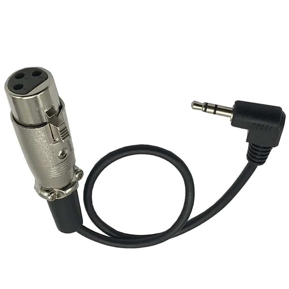 Codo de 90 ° 3,5, par masculino, línea de micrófono de condensador de bus XLR 3.5sp macho-xlr macho y hembra, cable de 30cm, 180cm y 300cm - imagen 4