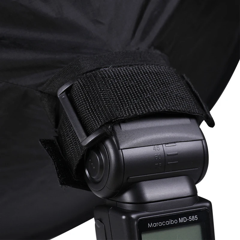 Caja difusora de Flash Universal para estudio fotográfico, difusor redondo de 44CM para cámara DSLR, envío directo - imagen 4