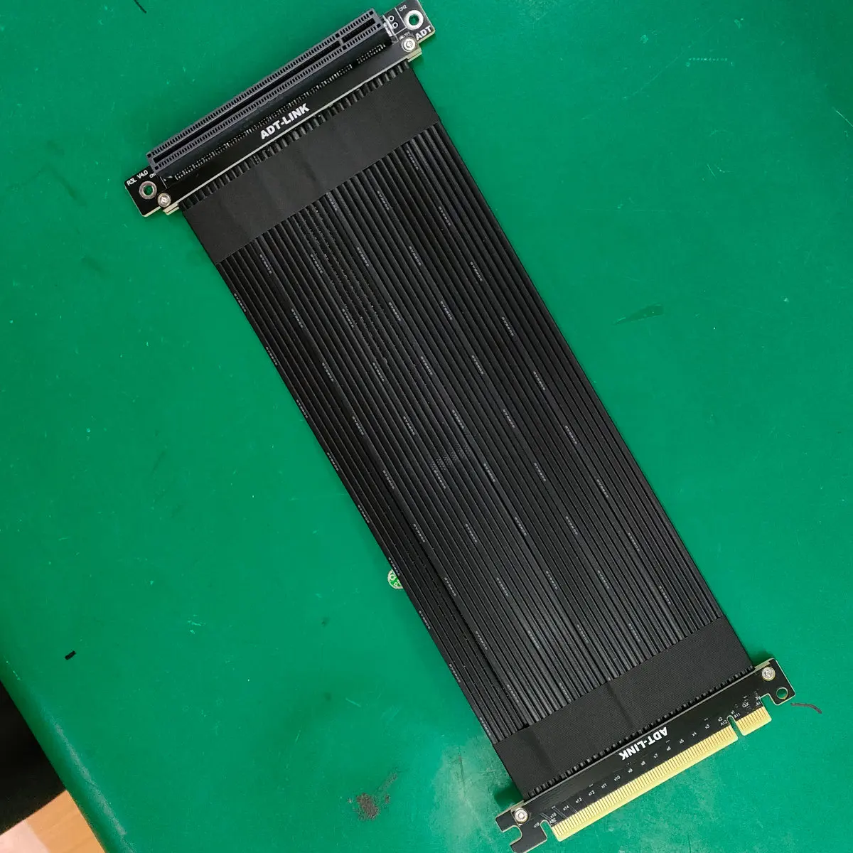 ADT nuevo Cable de extensión de tarjeta gráfica PCI-E 3,0 X16 ETH Mining chasis vertical Compatible con RTX3090 RX6800XT PCIe 16 - imagen 3