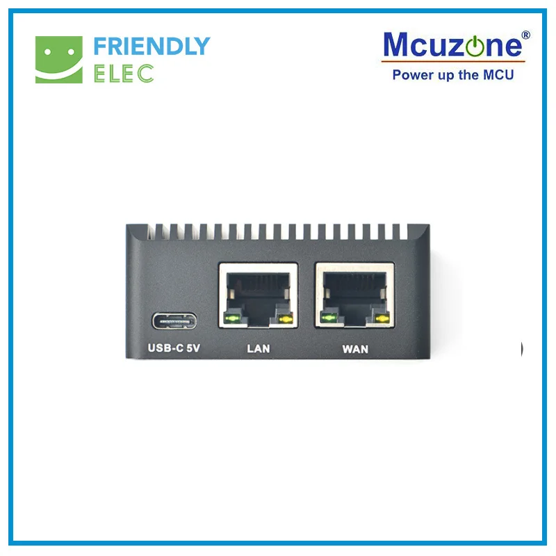 RK3328 Nanopi R2S mini enrutador OpenWRT portátil doble puerto de red gigabit LEDE ubuntu 1GB código abierto - imagen 4