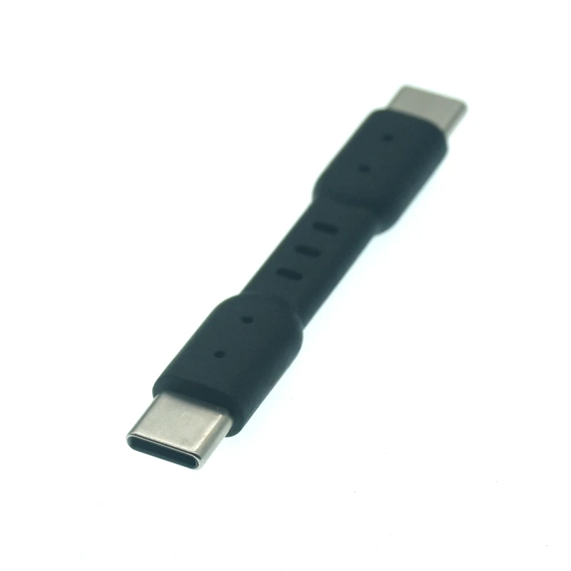 USB 3,1 tipo C a tipo C macho, carga síncrona OTG de 180 grados, adaptador de cable de teléfono móvil, disco u para tarjeta de sonido N2 - imagen 2