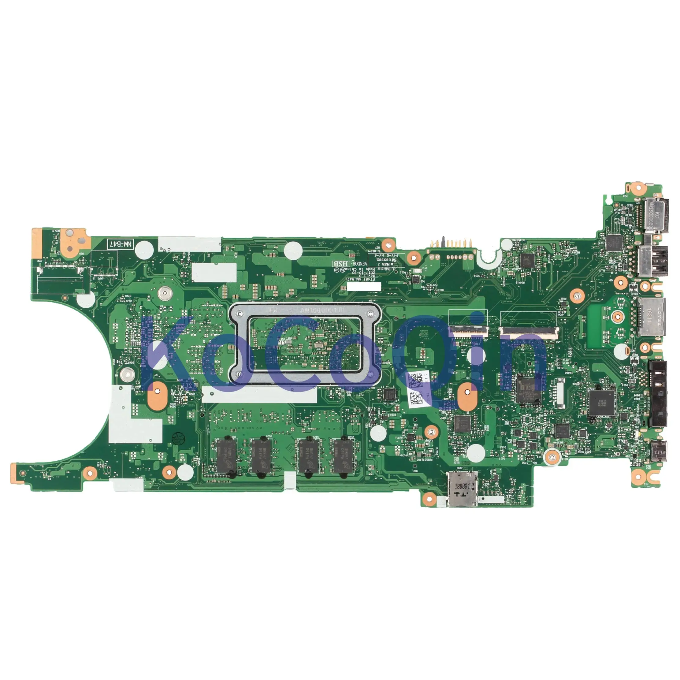 KoCoQin-placa base para portátil LENOVO Thinkpad T480S Core 01LV622, NM-B471, SR3L9, I5-8350U - imagen 2