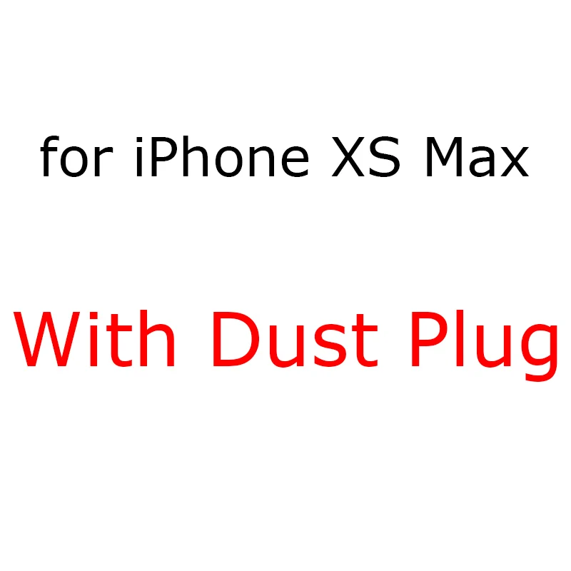XS Max With Plug