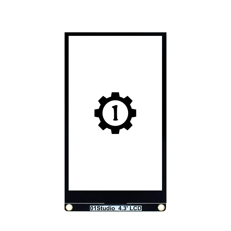 01Studio 4,3 pulgadas MCU pantalla LCD táctil capacitiva módulo LCD Columbus Magellan STM32F4 STM32H743 placa de desarrollo Python - imagen 5