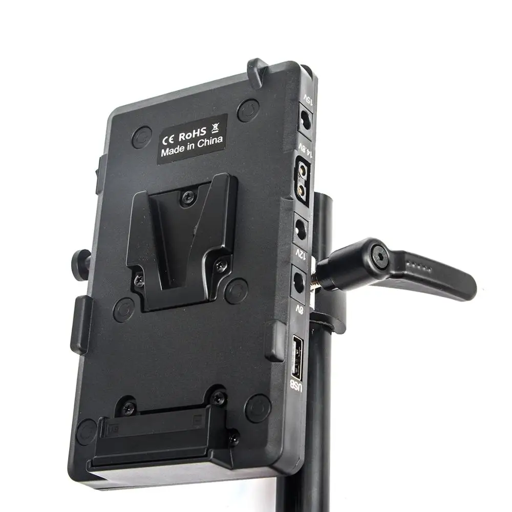 FOTGA-sistema de fuente de alimentación con montaje en V, adaptador de placa de batería, placa v-lock d-tap para cámara Sony d-tap DSLR, adaptador de placa de batería
