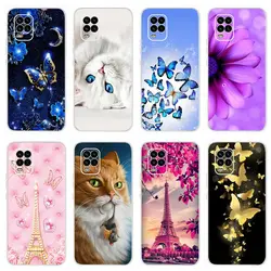 Funda Silicona Xiaomi Mi 10 Lite 5G Mariposa Gato