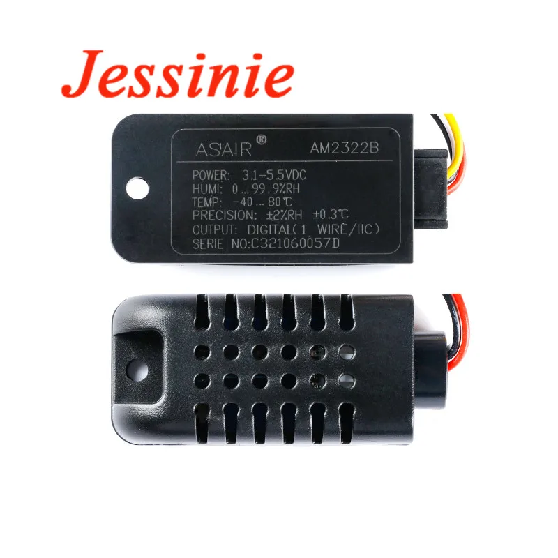 AM2322 AM2322B Módulo de Sensor Digital de temperatura y humedad I2C condensador sensible a la humedad de Bus único de alta precisión para Arduino - imagen 4