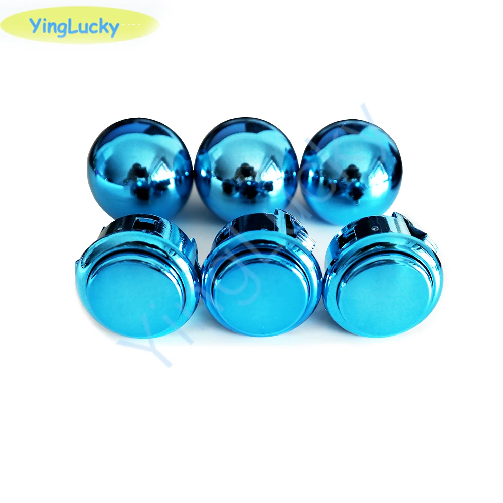 Copia de Sanwa LB-35, bola metálica, botones de estilo Sanwa, dorado, plateado, cromado, morado, azul, rojo, para ARCADE, 1 unidad - imagen 5