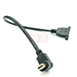Auflyda Cable Mini DisplayPort a DisplayPort 4K en ángulo recto