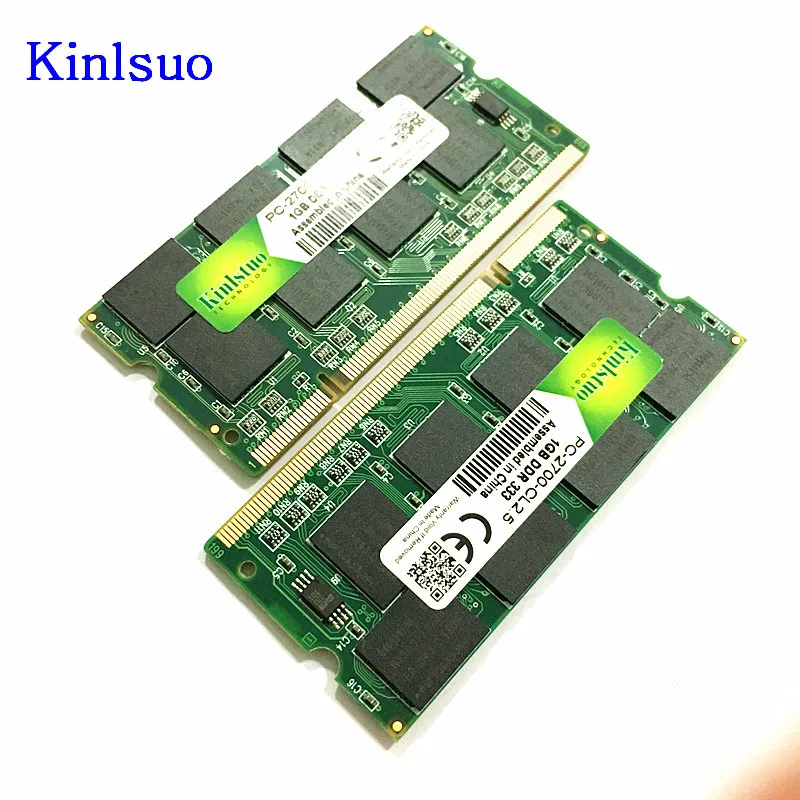 Kinlstuo-memoria ram para ordenador portátil, so-dimm ddr1 DDR 400 333 MHZ/pc-3200 pc-2700 200 pines 512mb 1gb para sodimm notebook ram - imagen 3
