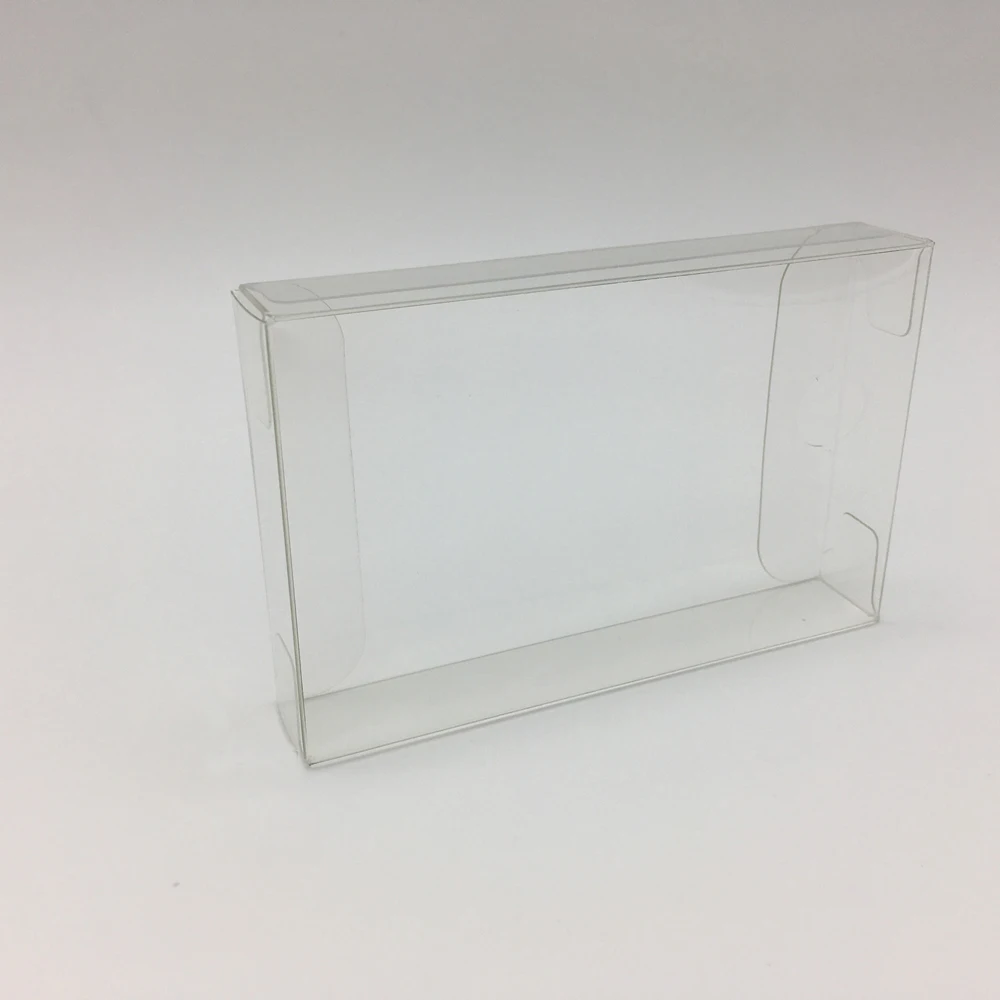 Caja transparente para Sega Mega Drive MD, versión UE y EE. UU., colección de tarjetas de juego, almacenamiento de exhibición, caja protectora PET, 10 Uds. - imagen 3