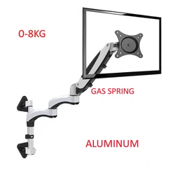 Soporte Brazo Monitor Pared Giratorio – Ajustable y Articulado