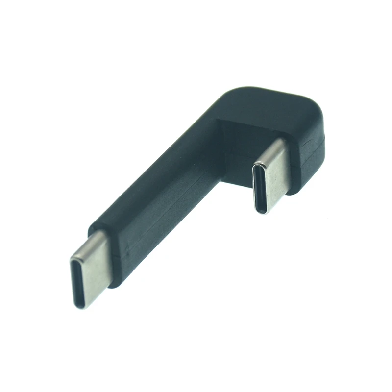 USB 3,1 tipo C a tipo C macho, carga síncrona OTG de 180 grados, adaptador de cable de teléfono móvil, disco u para tarjeta de sonido N2