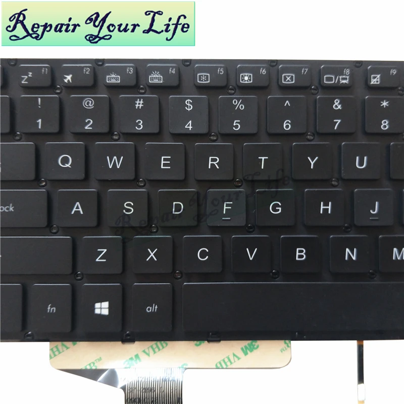 Teclado retroiluminado español para ASUS VivoBook Pro 15, X580, N580, X580VD, X580GD, NX580V, N580VD, NX580VD, 0KNB0-5600TA00, 5605SP00 - imagen 5