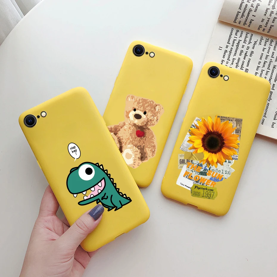 Para Apple iphone SE 2020 funda de silicona bonita TPU funda de teléfono suave para iPhone SE 2 4,7 ''2020 SE2 Protector trasero fundas de cubierta de parachoques - imagen 5