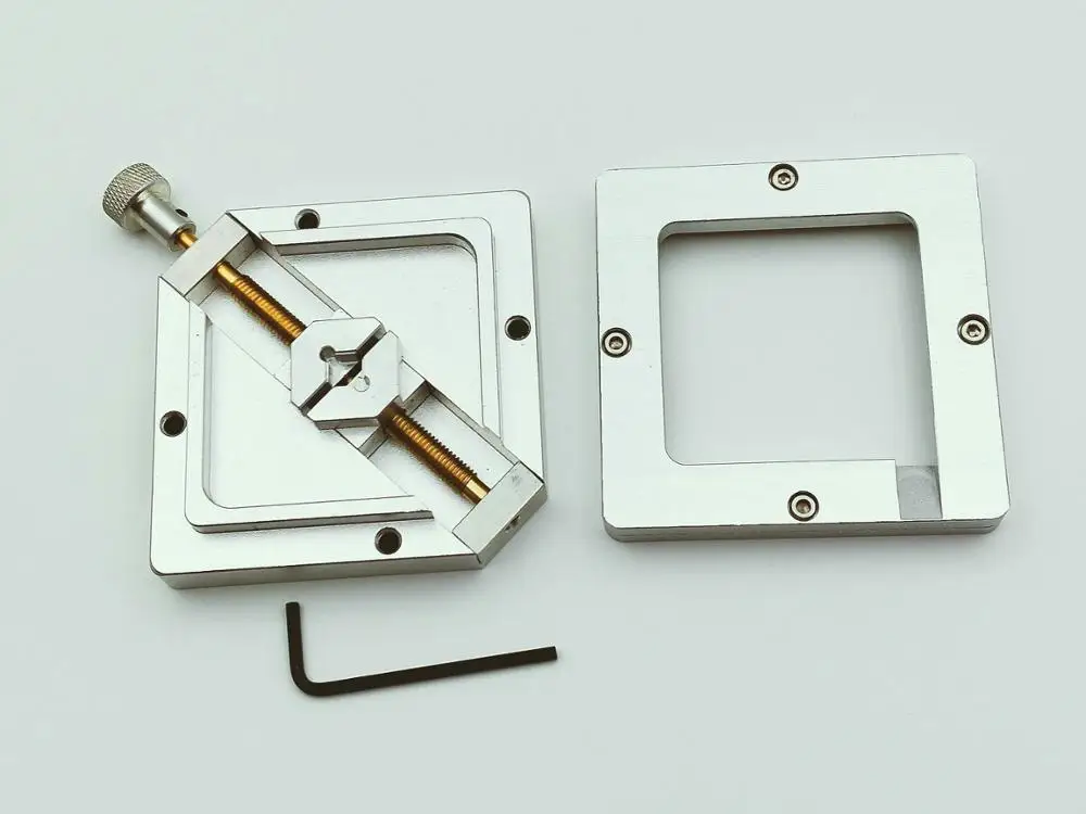 1 Juego de 90mm X 90mm BGA Reballing, Estación de Reparación de soldadura, soporte de plantilla Diagonal, nuevo