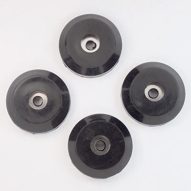 Kit de reparación de pies de gabinete de altavoz de DJ de 4 piezas accesorios de plástico TW Subwoofer bajo para sonido de woofer de cine en casa - imagen 2