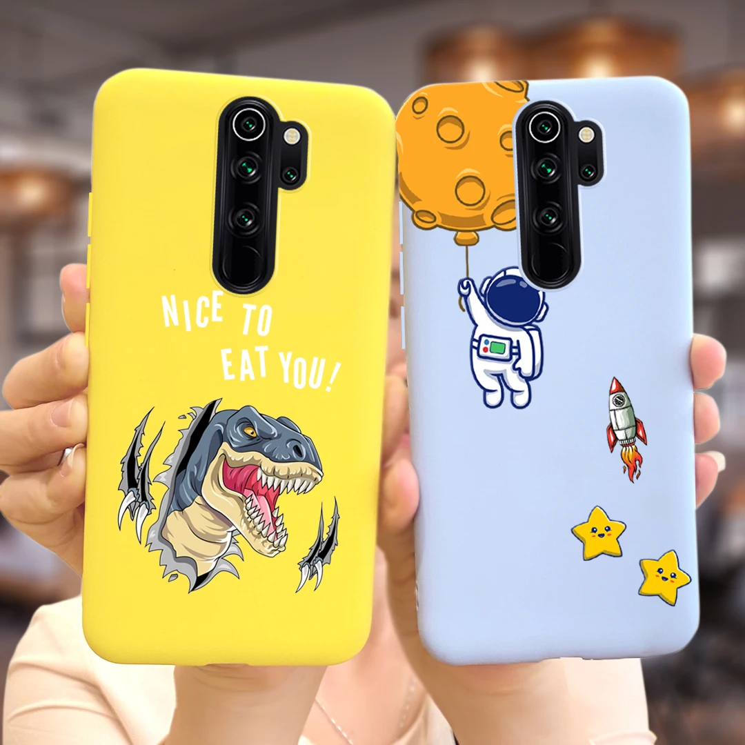 Funda de silicona blanda para Xiaomi Redmi Note 8 Pro, carcasa bonita pintada con caramelo, parachoques - imagen 5