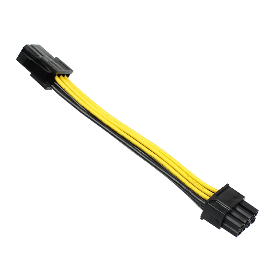 XT-XINTE de 6 pines hembra a 8 pines macho, Cable convertidor de alimentación PCI Express de 18awg, tarjeta gráfica de vídeo de 6 pines a 8 pines, Cable PCIE de 25cm/12cm - imagen 5