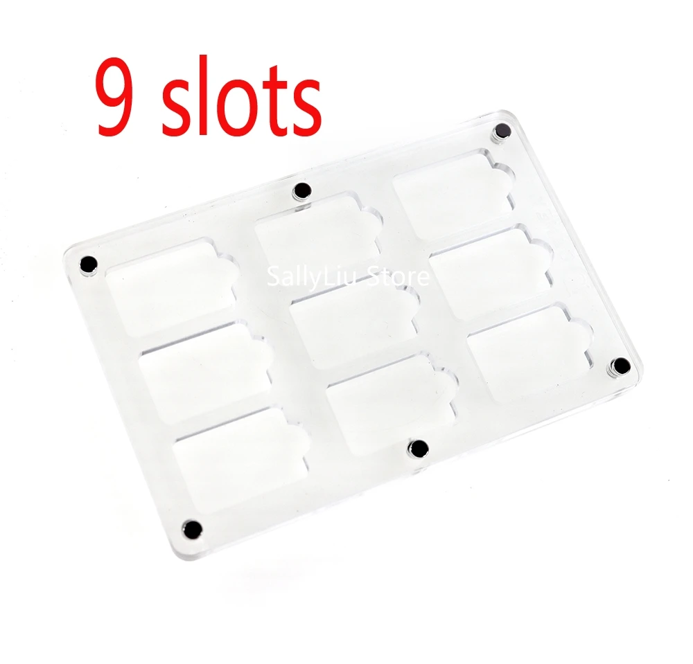 Estuche de almacenamiento de juegos para Nintendo switch, caja de cubierta de tarjeta magnética para switch lite, carcasa dura transparente acrílica para switch Oled - imagen 4