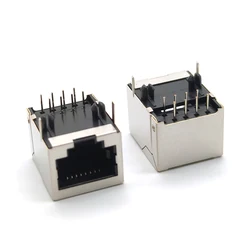 Conector RJ45 Hembra 8P8C Gigabit Ethernet para Montaje Superficial