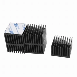Disipador Calor LED 37x37x24mm Aluminum PC - Pack 10 Unidades