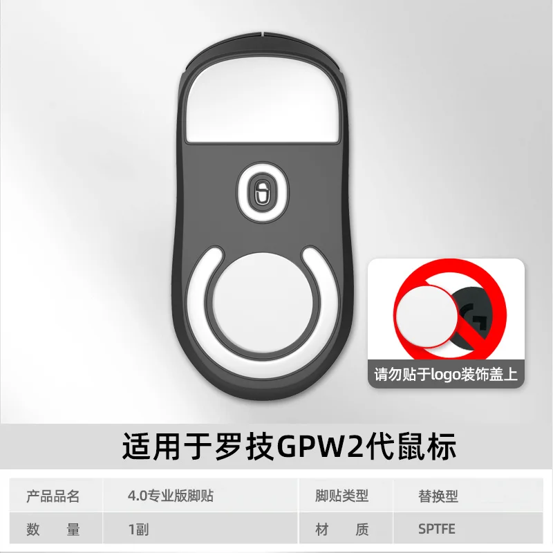 Juego de Línea Directa Master 4,0 para Logitech G Pro, patines de ratón, color blanco, GPW, GPX, G502, G403, G603, G703, G304, 1 paquete - imagen 3