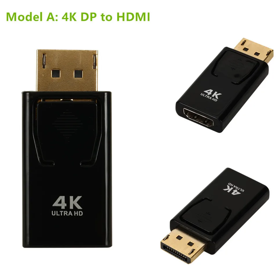 Adaptador DisplayPort Macho a HDMI Hembra 4K 60Hz Audio - imagen 3