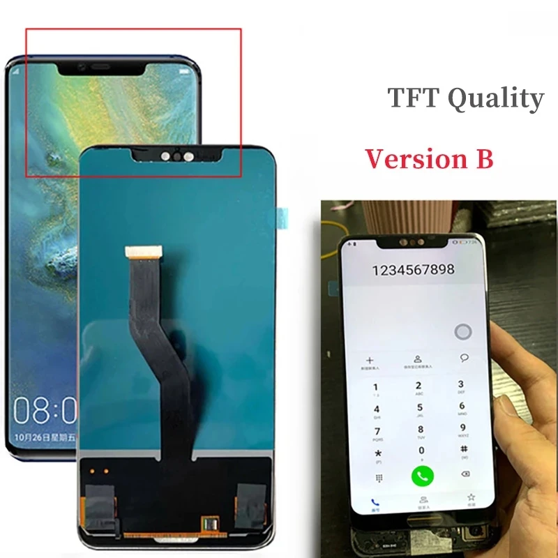 Pantalla LCD con marco para móvil, montaje de digitalizador con pantalla táctil para Huawei P20 Pro, CLT-AL01, CLT-L29, CLT-L09, 100% probado - imagen 3