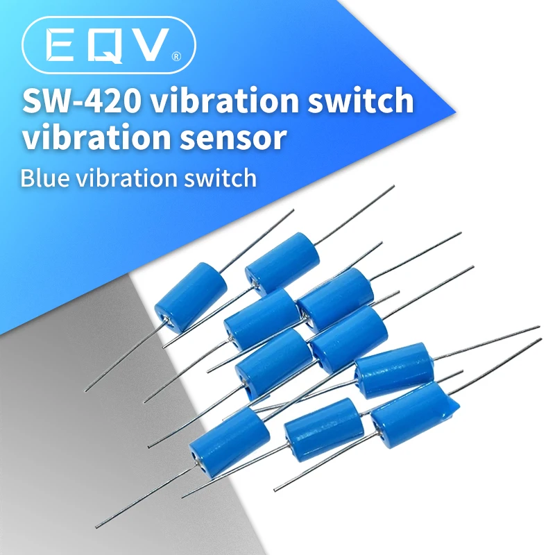 10 Uds HDX-2 SW-420 normalmente cerrado Sensor de vibración altamente sensible interruptor de vibración