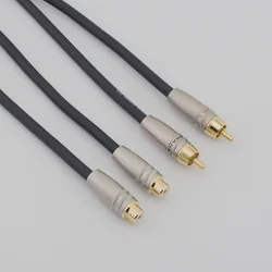 Cable Extensión RCA Macho a Hembra 2RCA – Audio HiFi Trenzado