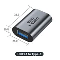 USB A F to Type C F