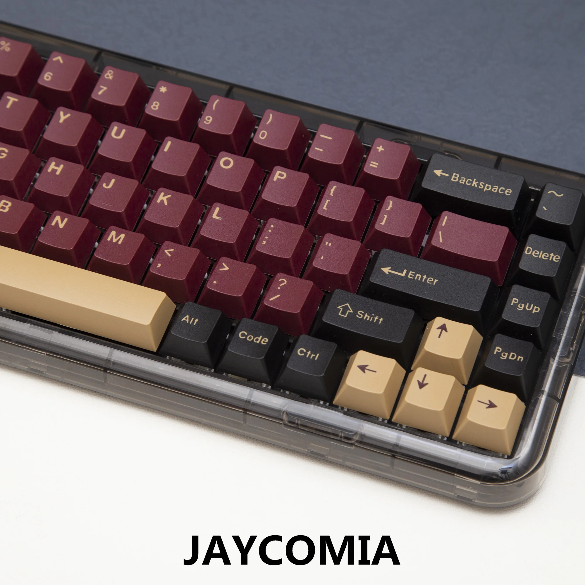 GMK-teclas con retroiluminación RGB para teclado mecánico Mx Switch, teclas con diseño ISO, color rojo samurái PBT, perfil Cherry, 173 teclas - imagen 4