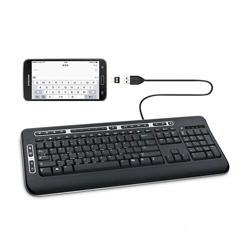 Adaptador OTG Tipo-C a Micro USB – Conector datos macho-hembra 2.0 - imagen 5