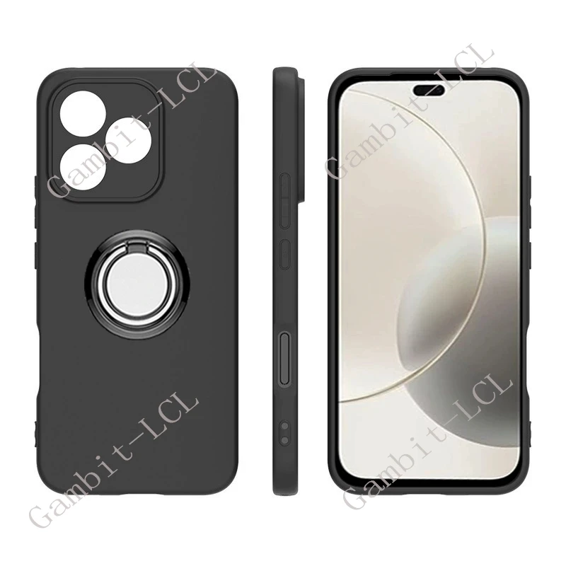 Para Honor 400 Lite 2025 6,7 "400Lite ABR-NX1 ABR-N31C1 soporte de anillo trasero funda de teléfono suave Original cubierta a prueba de golpes - imagen 3