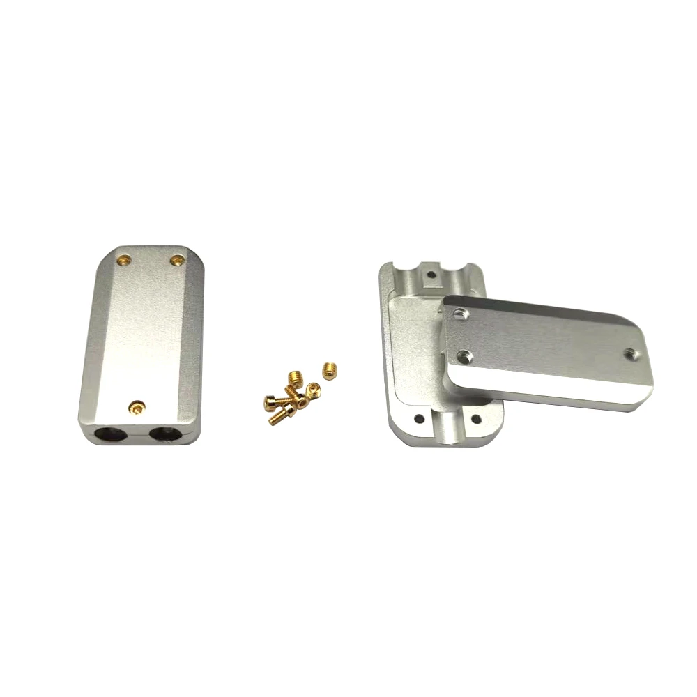 Angitu Cable de datos de aluminio 1 a 2 enchufes DIY adecuado para teclado USB tipo C Mini Micro Cables dorados, blancos, negros con placa PCB - imagen 5