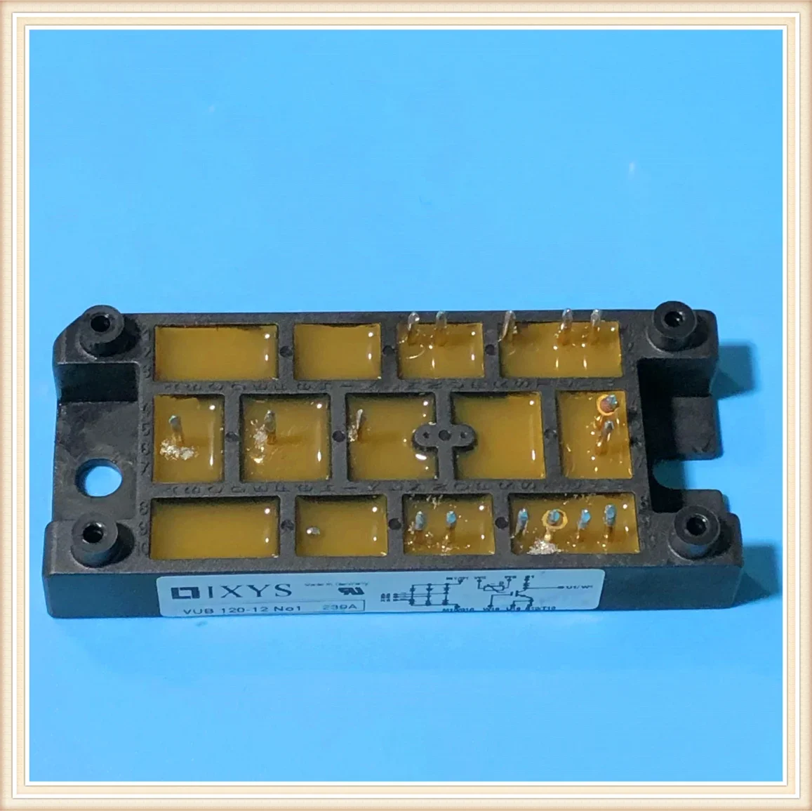 Convertidor de frecuencia de VUB120-12N01-16N02, M430-440 con rectificador de freno, puente, diodo chopper - imagen 4