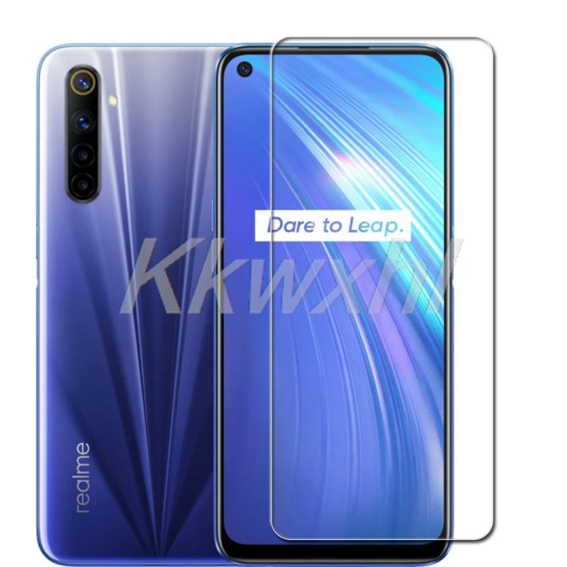 2 uds para Realme 6 Pro 6,6 "cubierta de vidrio templado en Realme6Pro Realme6 6Pro Protector de pantalla película transparente