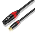 XLR F to RCA F