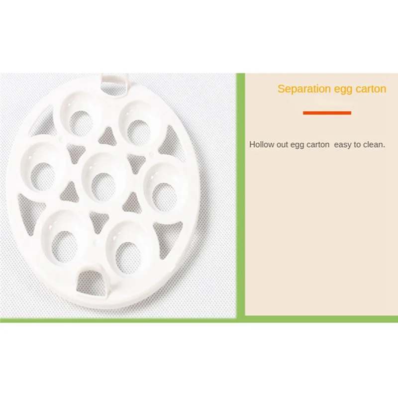 SUPER CALIENTE 7 Huevos Mini Equipo de cría Incubadora Temperatura digital Enchufe de la UE