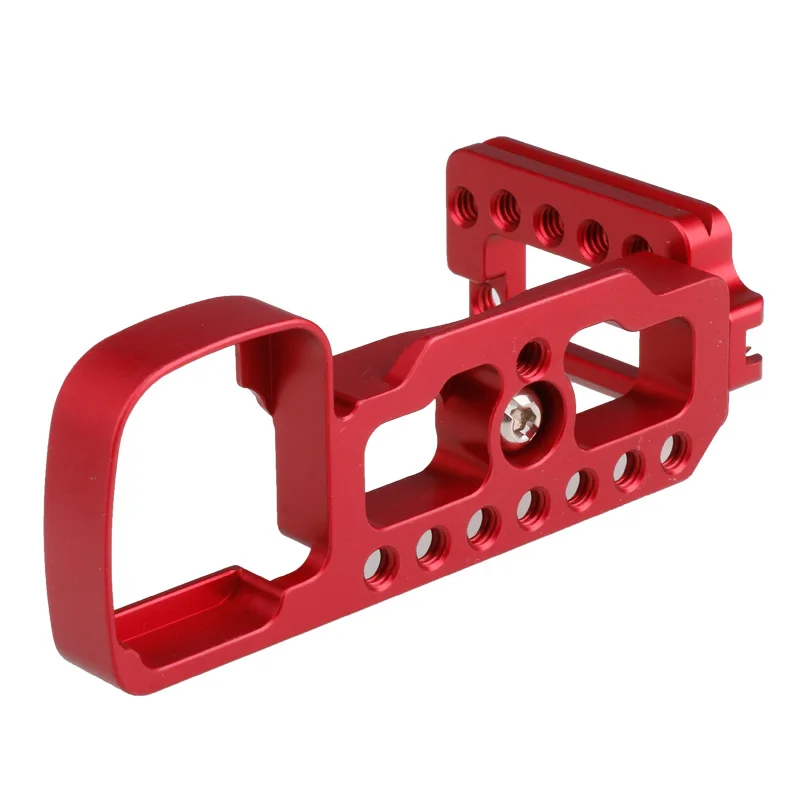 Soporte de cámara con placa L de liberación rápida Vertical de aleación de aluminio para estabilizador de cámara sin espejo Sony A6400 - imagen 4