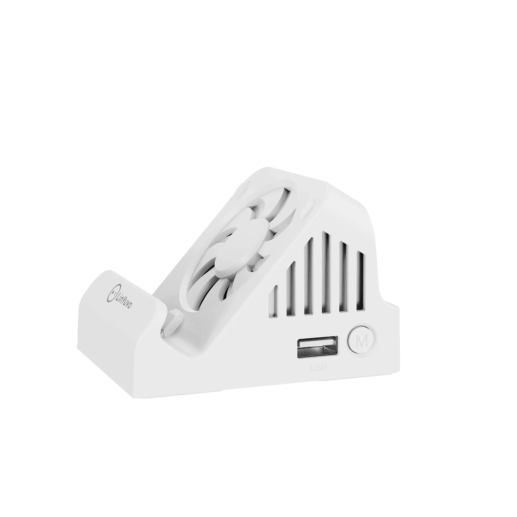 LinYuvo Soporte portátil Base de carga de proyección de TV para interruptor, ventilador de refrigeración Adaptador HDMI compacto 4K con puertos USB 3.0 KD04 - imagen 2