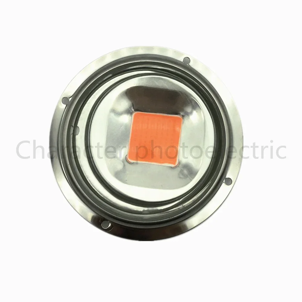 Lente cóncava impermeable de vidrio óptico de 100MM, lente LED de alta potencia 4 en 1 juegos para lámpara LED de 20W 30W 50W 100W - imagen 2