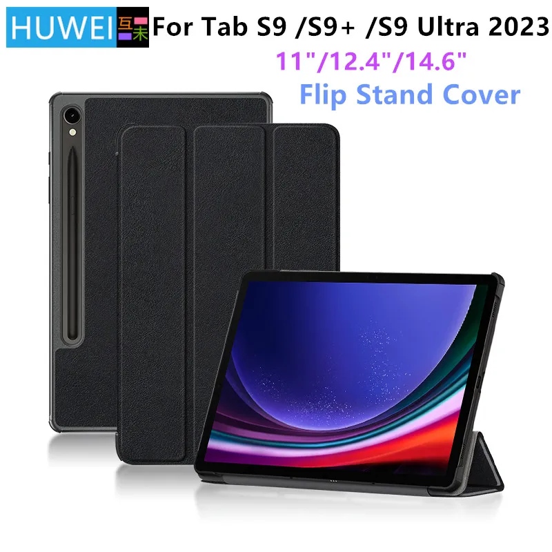 Funda HUWEI para Samsung Galaxy Tab S9 11 "SM-X710 SM-X716B SM-X718U funda con soporte abatible para Tab S9 Plus S9 Ultra funda inteligente para tableta
