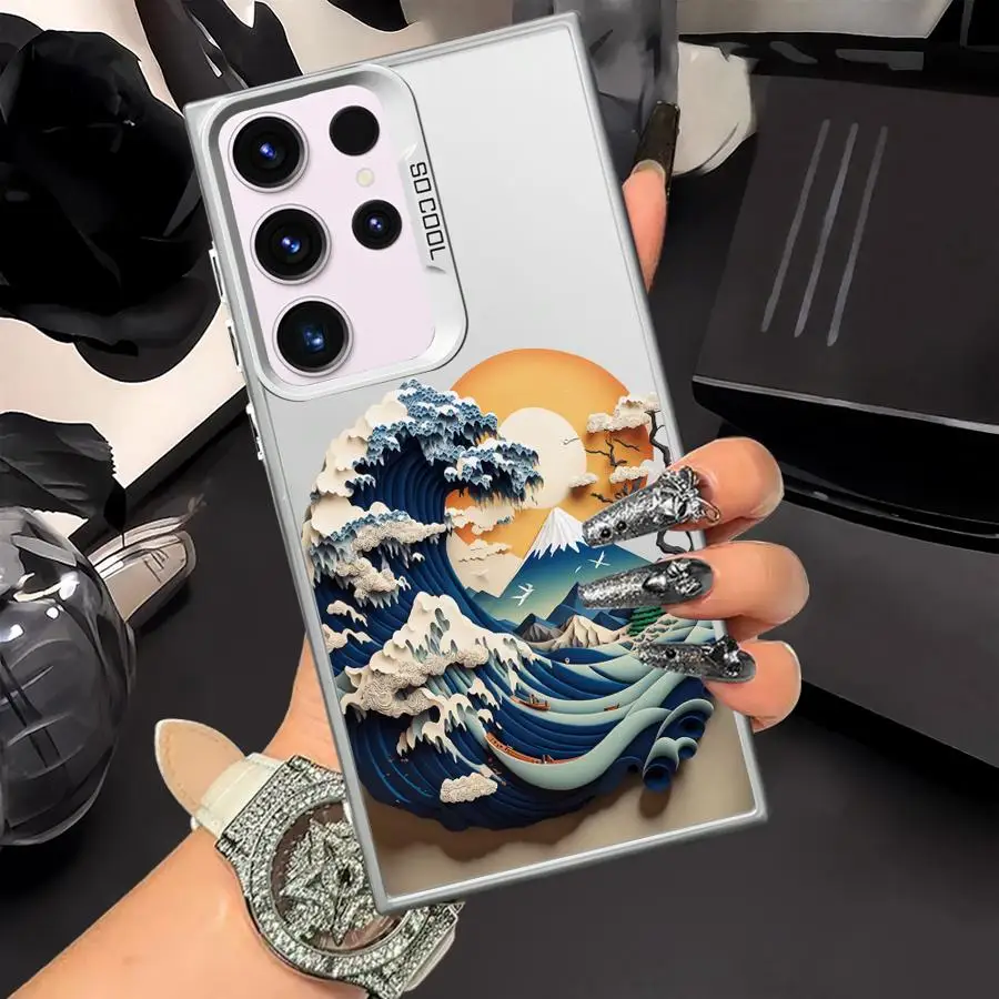 Funda trasera para teléfono Samsung Galaxy S25 Note 20 Ultra S22 S20 Plus S21 S23 S23 S24 FE suspensión de cielo de verano - imagen 5