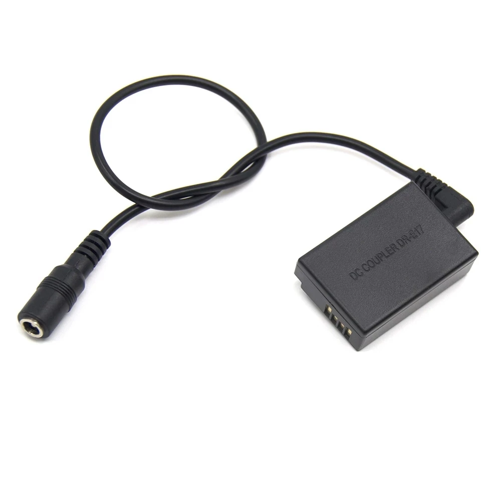 DR-E17 DR E17 acoplador CC LP E17 LP-E17 cargador adaptador de batería simulada para Canon CA-PS700 EOS M3 M5 M6 EOS-M5 EOS-M6 - imagen 4