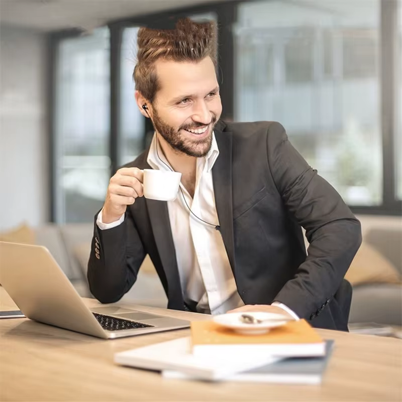Auricular Bluetooth Manos Libres con Micrófono – iPhone Samsung LG - imagen 2
