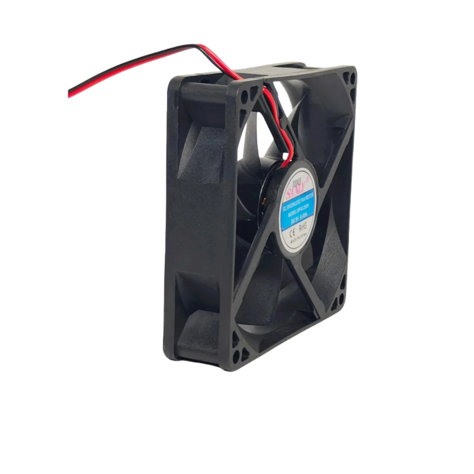Para Sanly SF9225SH 5V 0.45A 9225 9CM DC ventilador de refrigeración sin escobillas para caja de PC Mini caja de ordenador Industrial ventilador de refrigeración de 2 pines - imagen 4